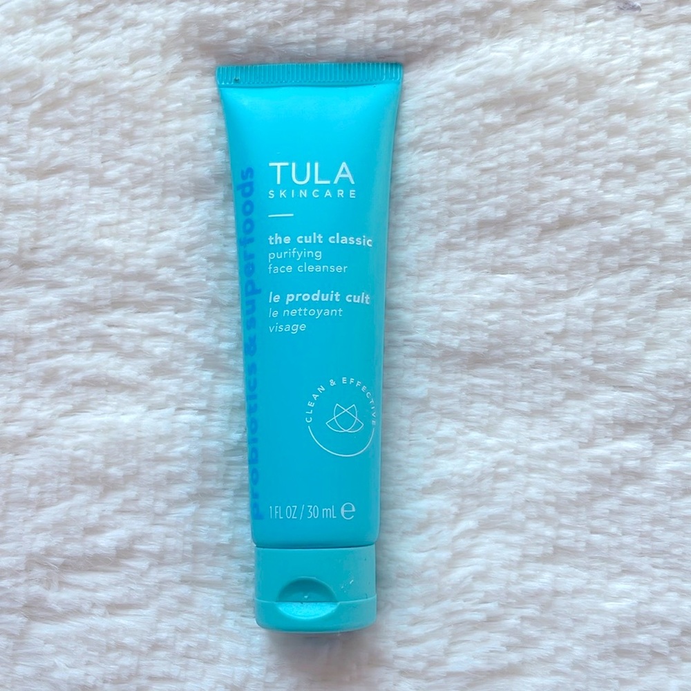 Tula The Cult Classic Purifying Face Cleanser Travel Size  30ml / 1 oz